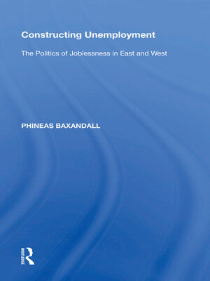 cover image of Constructing Unemployment